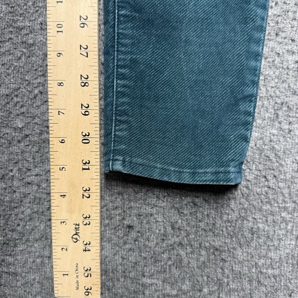 Marc By Marc Jacobs Stick Jeans Womens 28* (tag 26) Green Workwear Pants Velvet - Picture 8 of 8